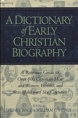 A Dictionary of Early Christian Biography