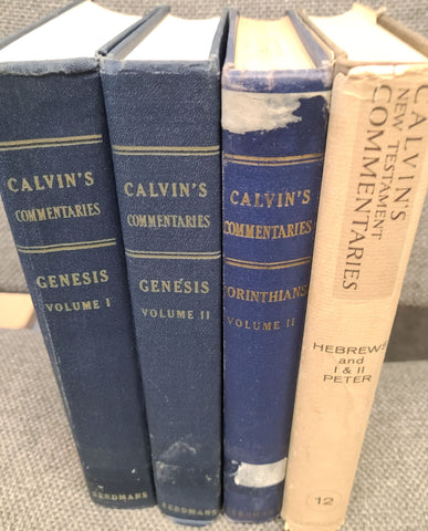Calvin's Commentary, Genesis Vols I & II