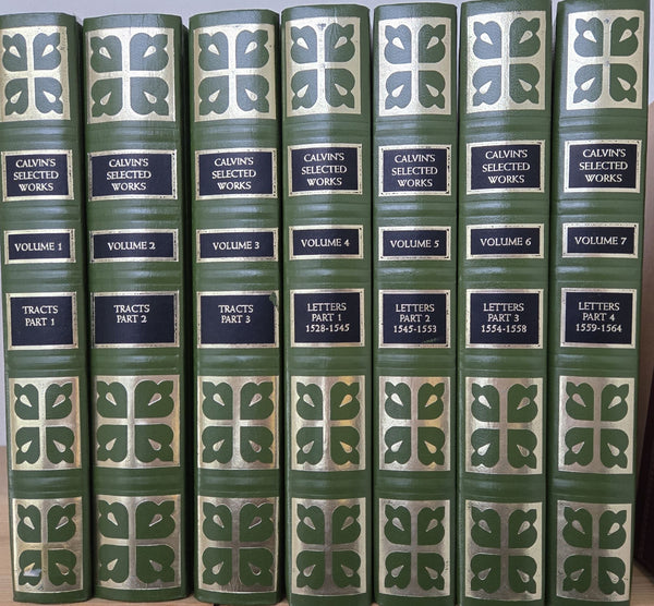 Calvin's Selected Works, Tracts and Letters - 7 volumes