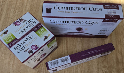 Communion Cups - local pick-up only (Langley, BC)