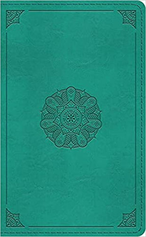 ESV Pocket Bible (TruTone, Turquoise, Emblem Design)