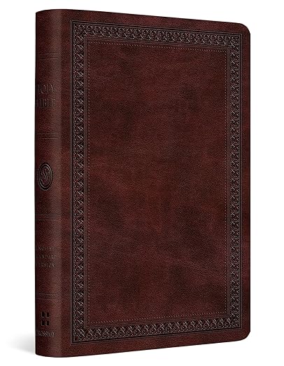 ESV Value Compact Bible, Trutone, Mahogany