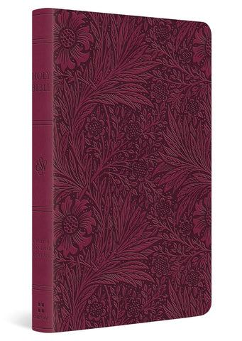 ESV Bible, Value Thinline Bible, Raspberry Floral