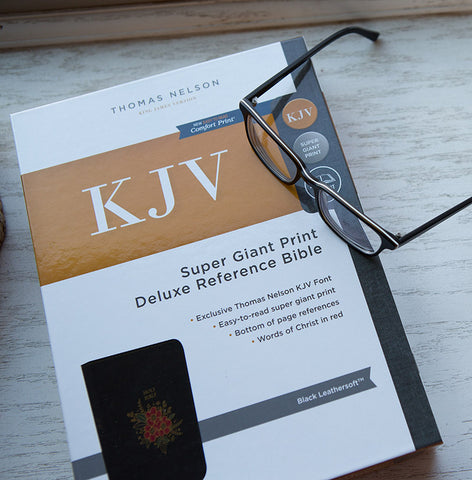 KJV Super Giant Print Reference Bible