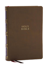 KJV Holy Bible, Compact Center-Column Cross References - Brown