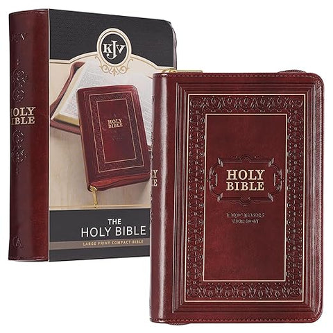 KJV Holy Bible, Compact Large Print