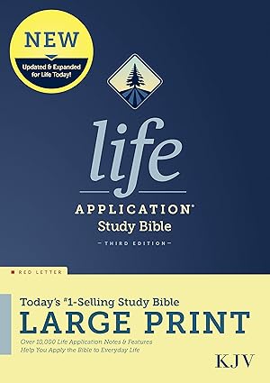 KJV Life Application Study Bible, Large Print, hc