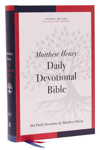 NKJV, Matthew Henry Daily Devotional Bible, hc