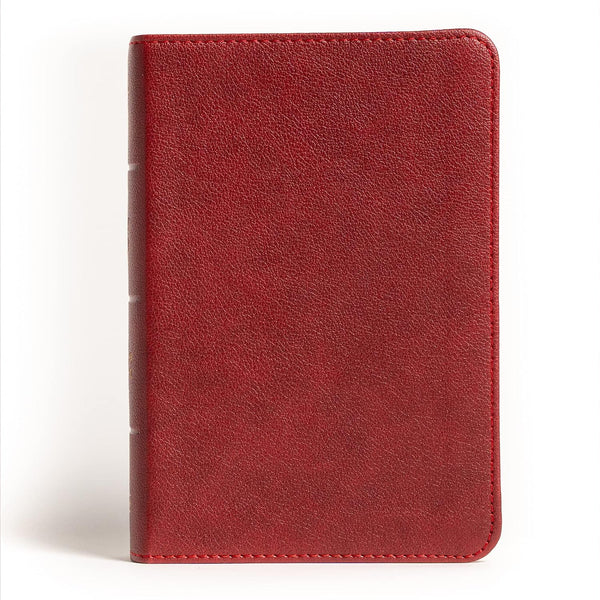 NASB Large Print Compact Reference Bible, Burgundy LeatherTouch,