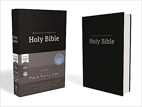 NASB, Pew & Worship Bible – Reformed Christian Books