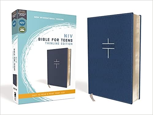 NIV - Bible for Teens (Thinline Edition, Blue)