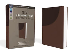 NIV Super Giant Print Reference Bible, Leathersoft