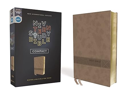 NIV Teen Study Bible - Compact - Brown