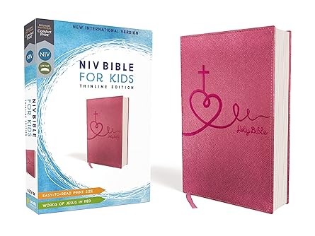 NIV Bible for Kids - Leathersoft, Pink