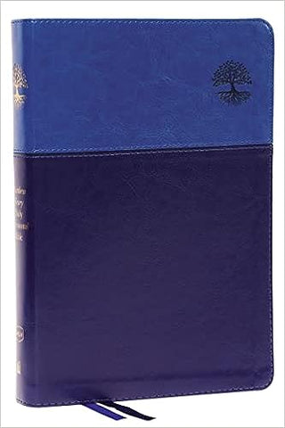 NKJV, Matthew Henry Daily Devotional Bible, Blue