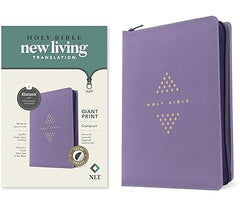 NLT Compact Giant Print Bible with Zipper
