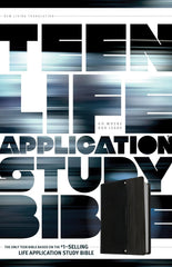 NLT Teen Life Application Study Bible, Imitation Leather, Black Pocket Edition