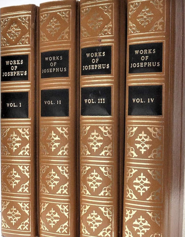 Works of Flavius Josephus, set of 4 volumes