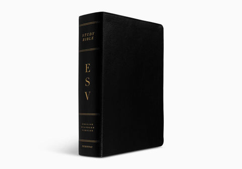 ESV Study Bible, Bonded Leather, Black