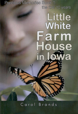 Little White Farm House in Iowa