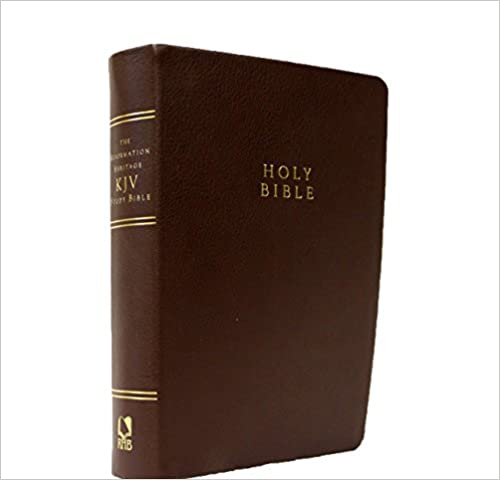 The Reformation Heritage KJV Study Bible - Large Print Leather-Like (Black)