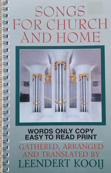 Songs for Church and Home - Text only edition